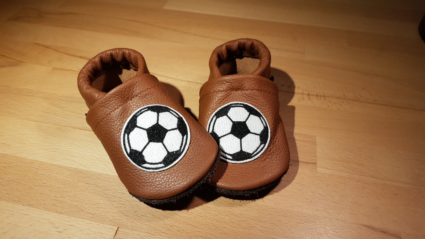 Lederpuschen Fußball