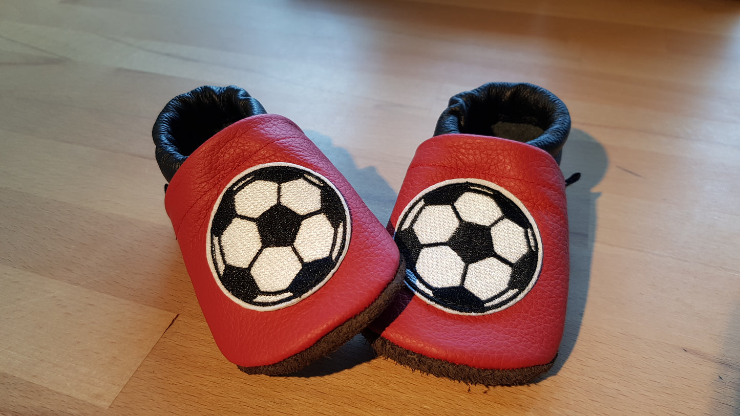 Lederpuschen Fußball