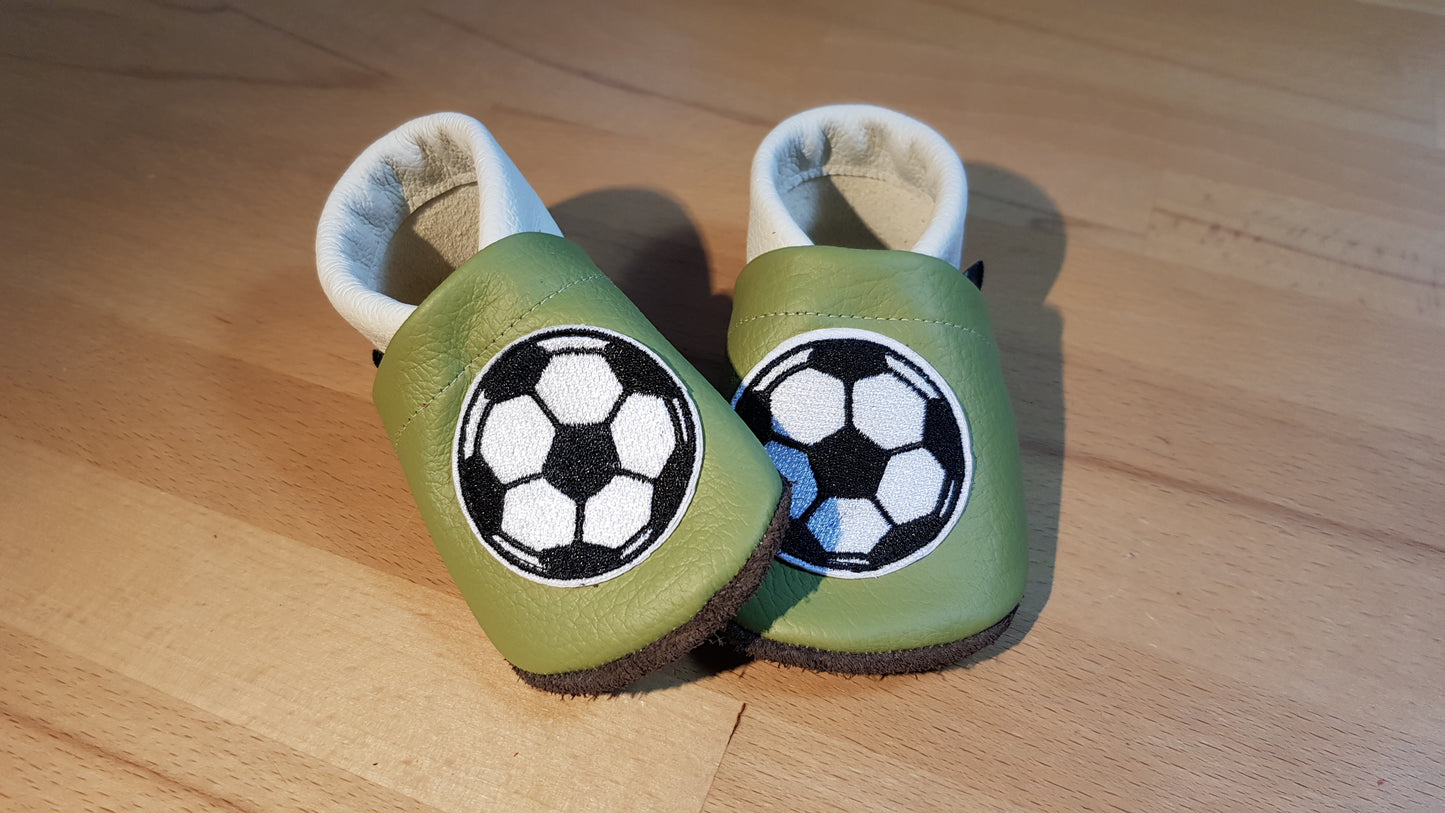 Lederpuschen Fußball