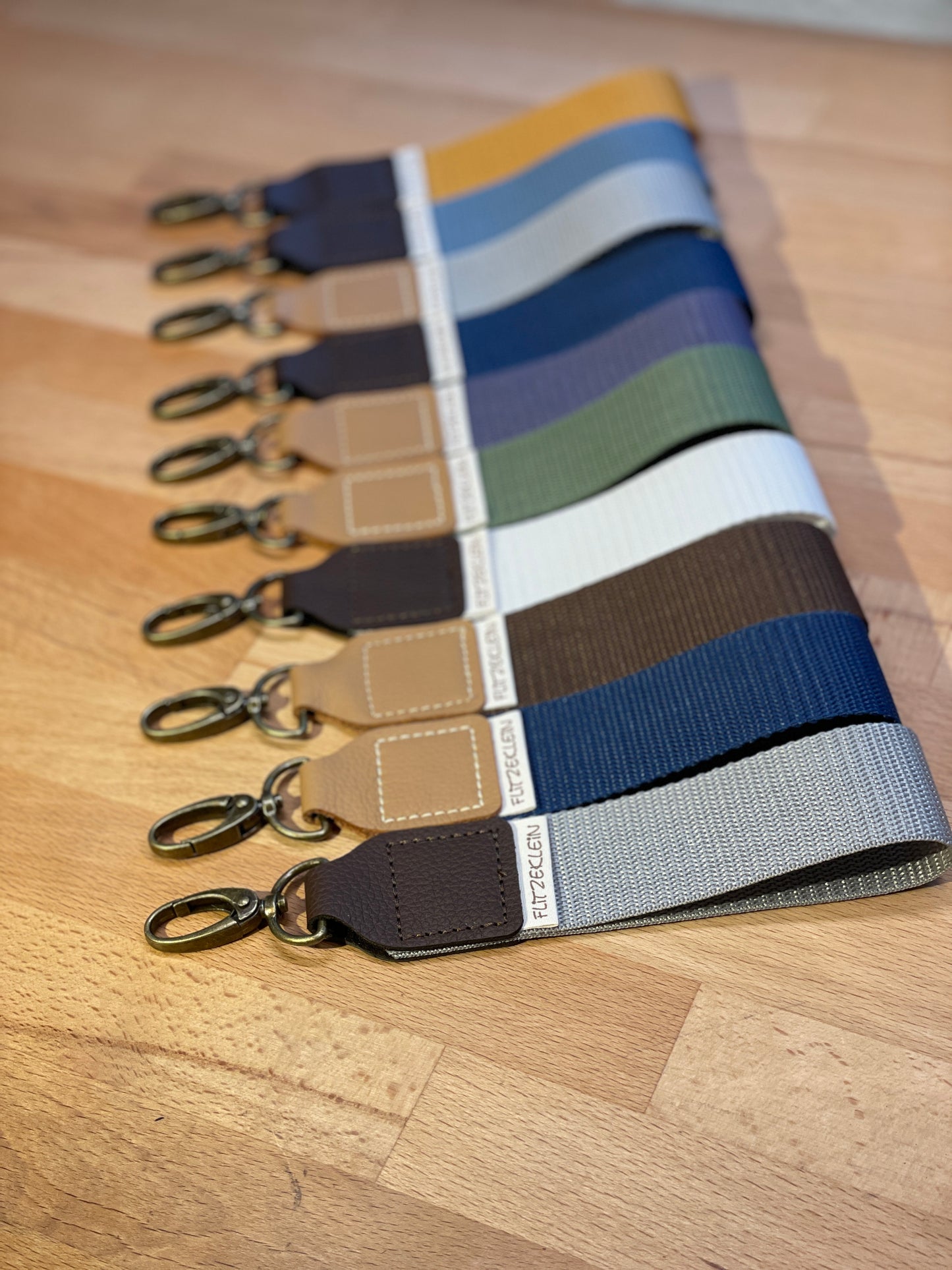 Schlüsselband Gurtband UNI dunkelblau