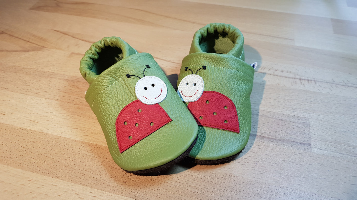 Lederpuschen Marienkäfer