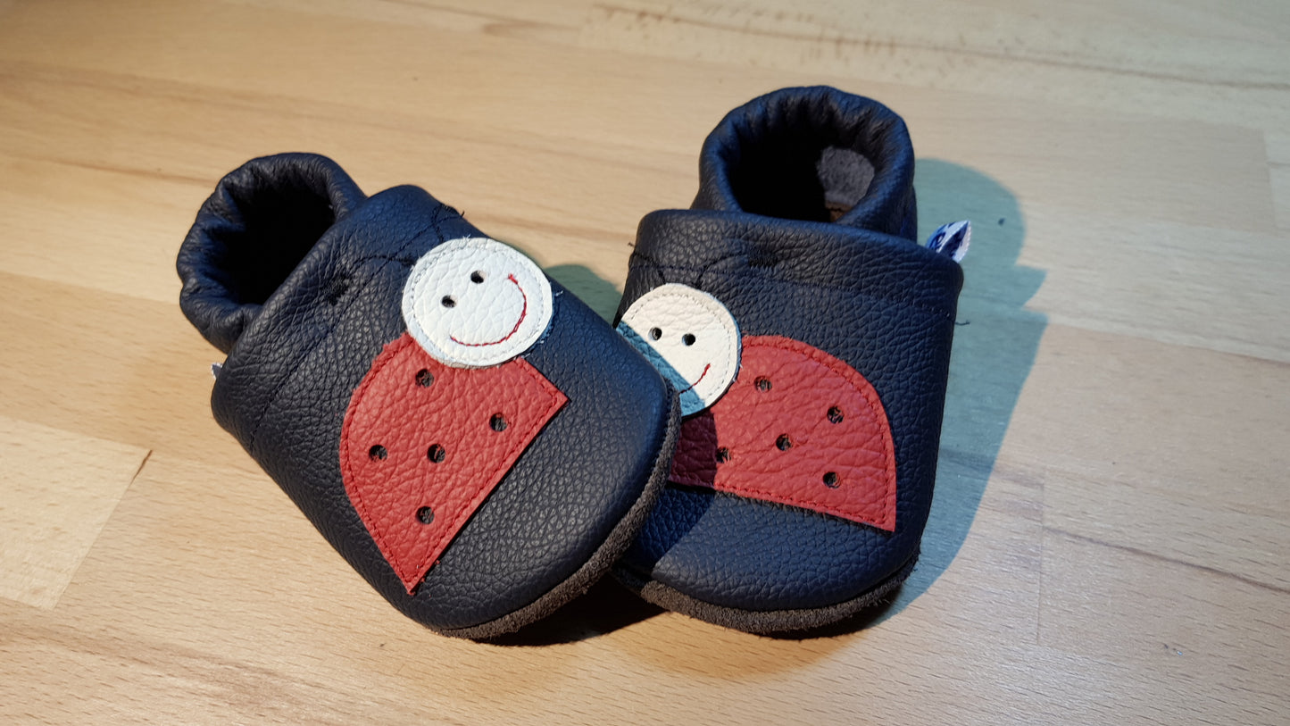 Lederpuschen Marienkäfer