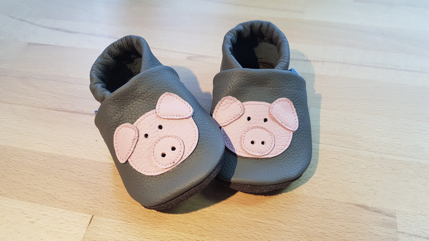 Lederpuschen Schweinchen