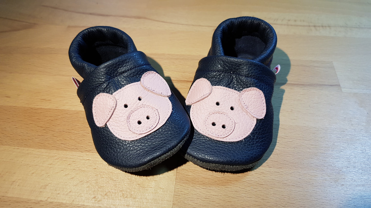 Lederpuschen Schweinchen