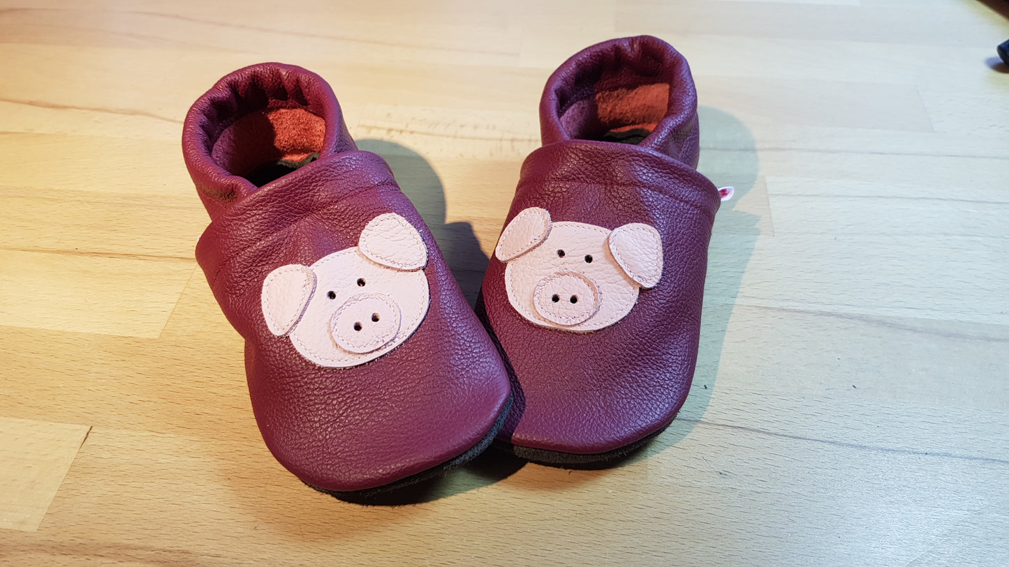 Lederpuschen Schweinchen