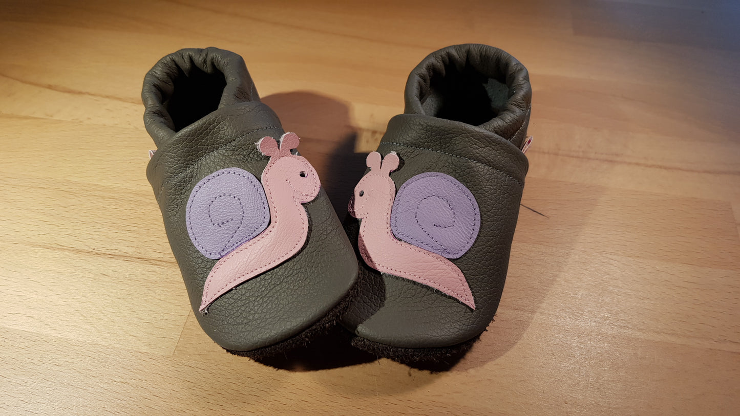 Lederpuschen Schnecke
