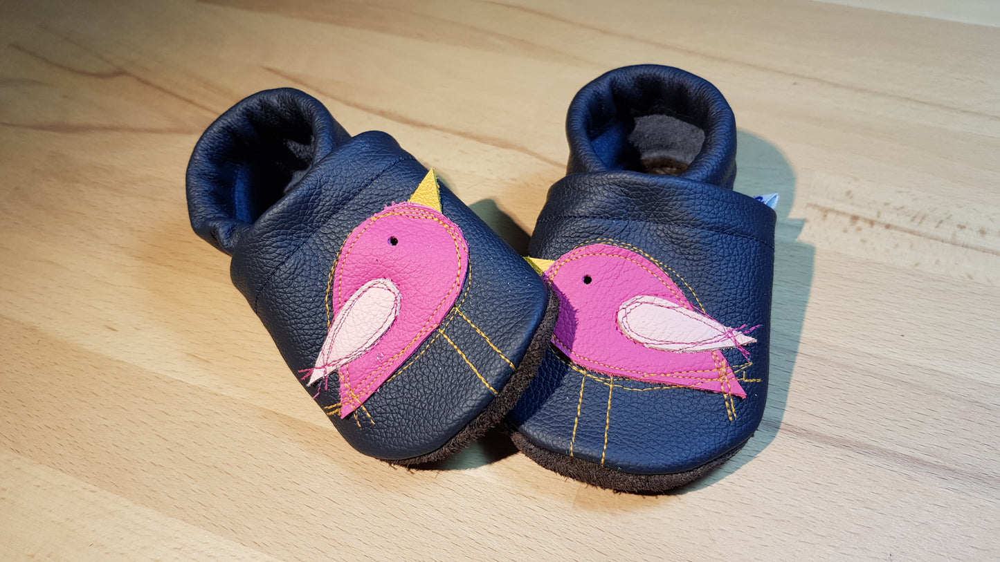 Lederpuschen Vögelchen