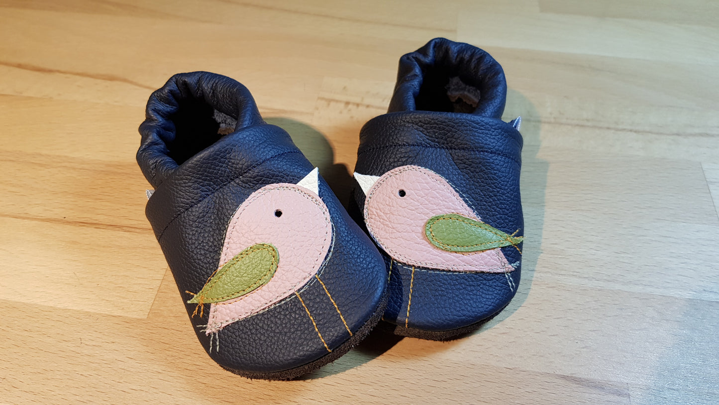 Lederpuschen Vögelchen