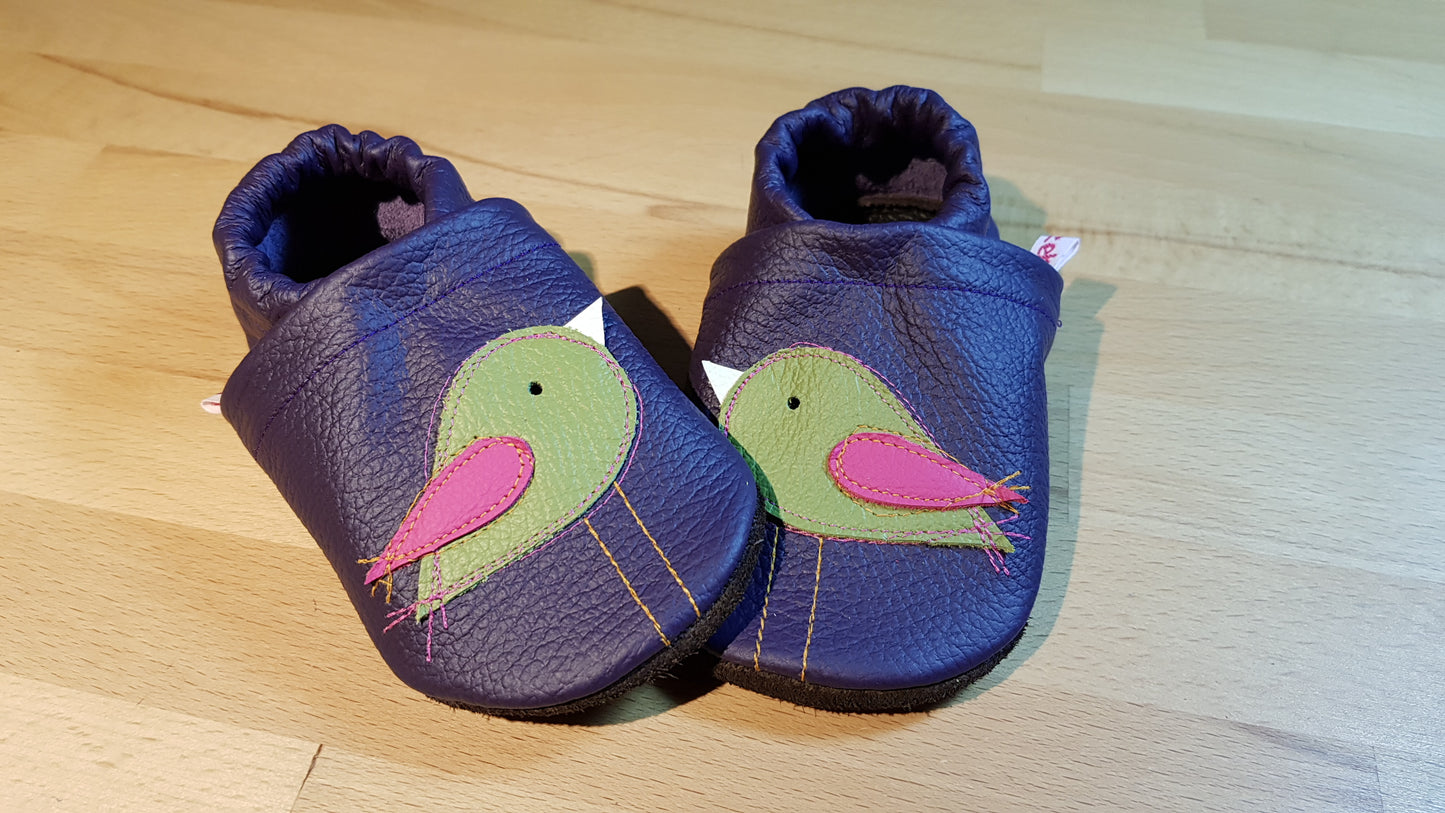 Lederpuschen Vögelchen