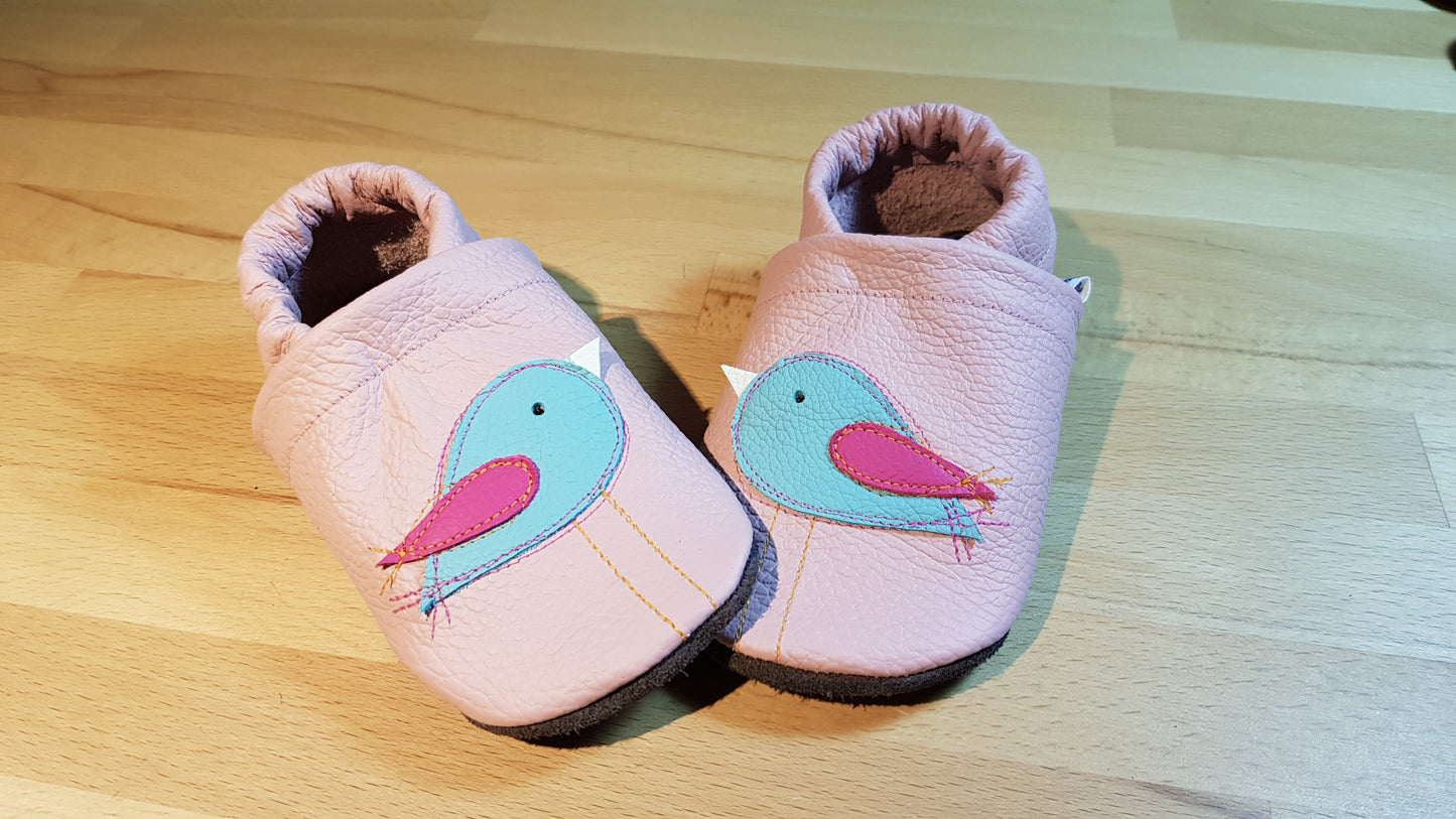 Lederpuschen Vögelchen
