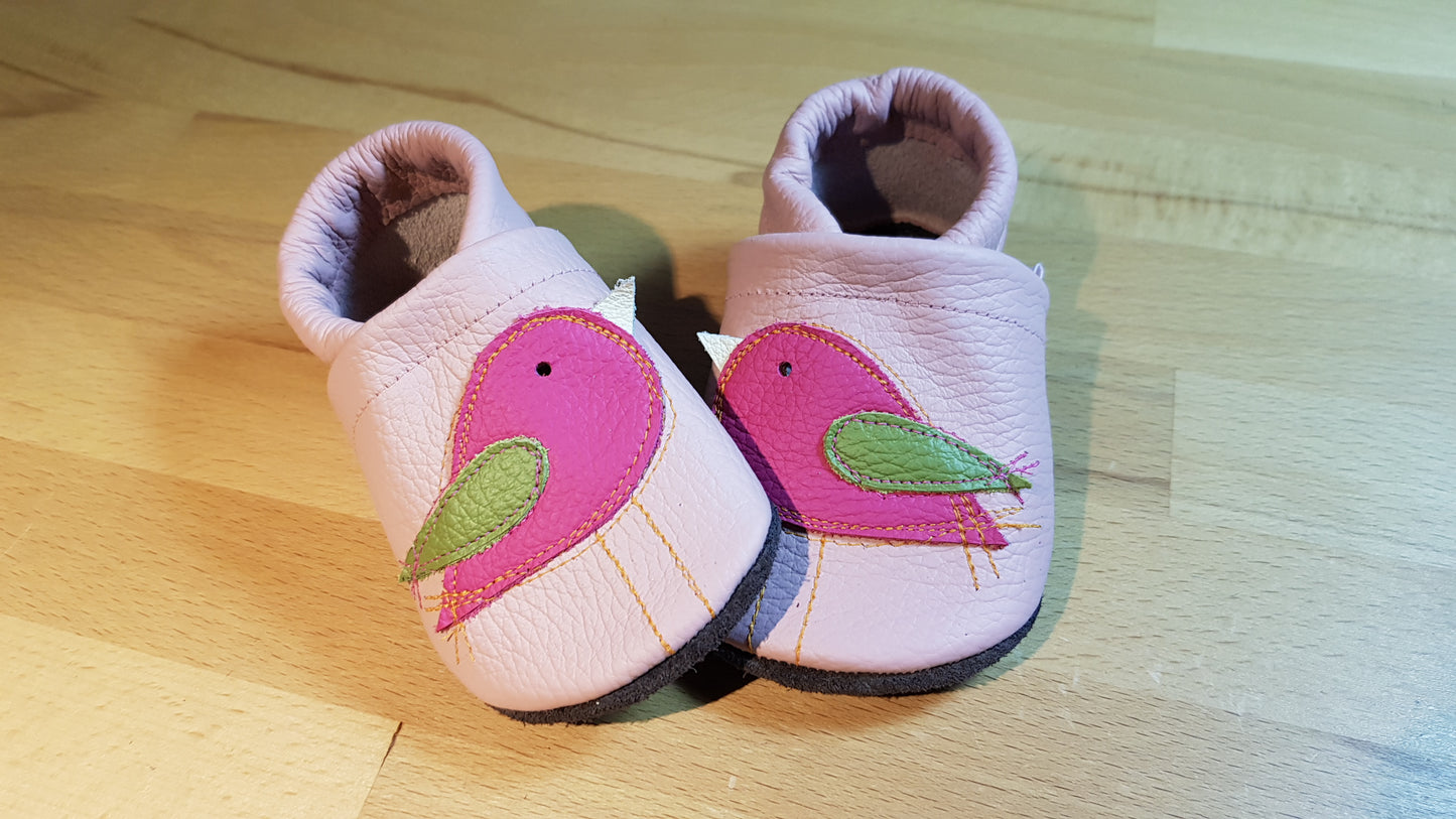 Lederpuschen Vögelchen