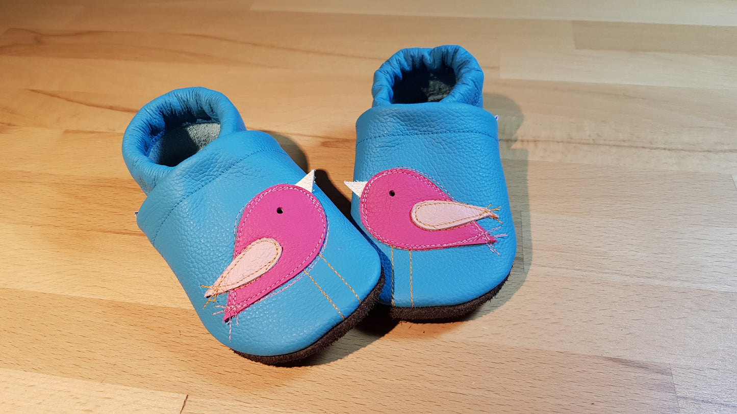 Lederpuschen Vögelchen