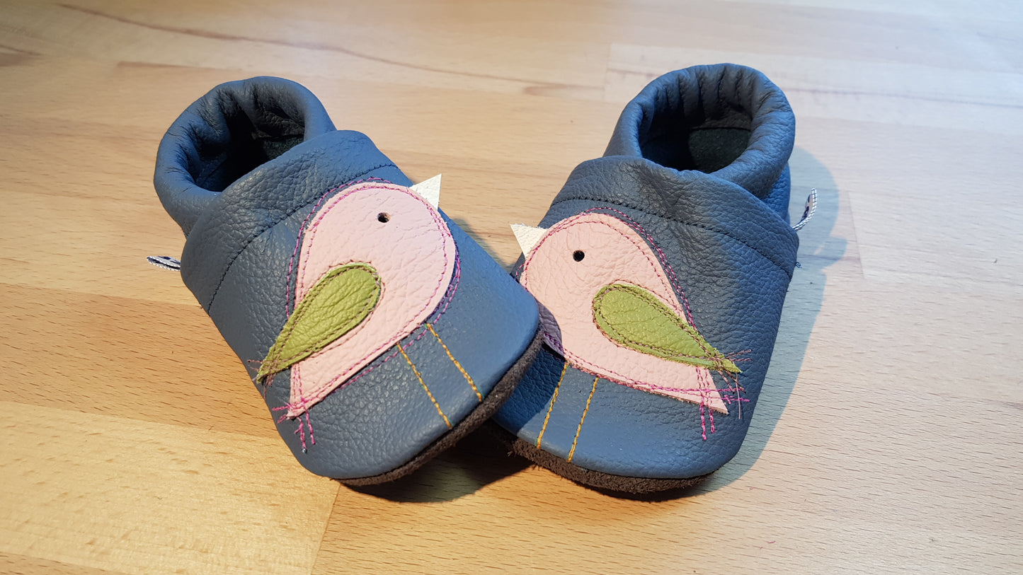 Lederpuschen Vögelchen