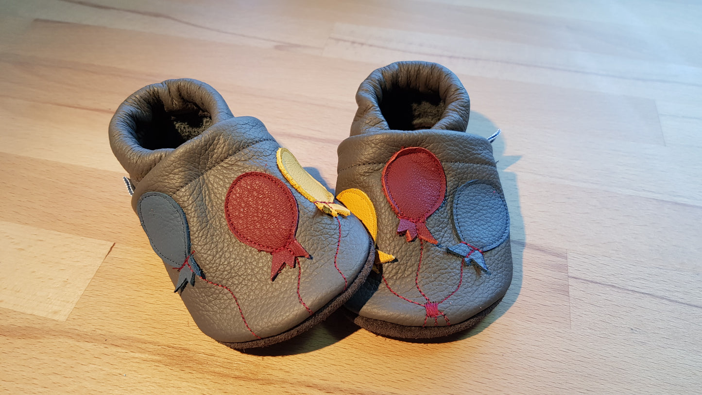 Luftballons dunkelgrau
