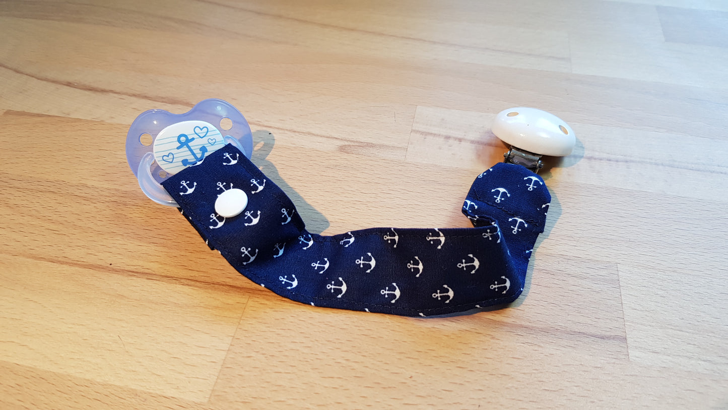 Schnullerkette Anker