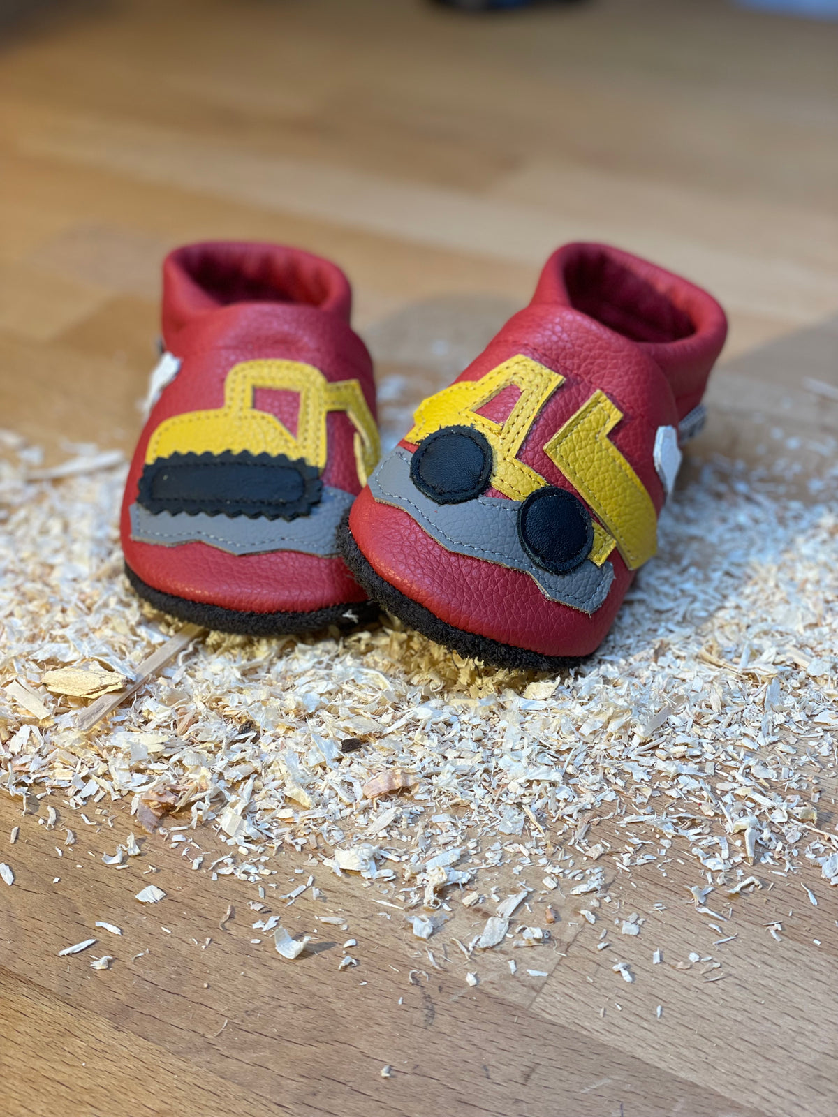 Lederpuschen Baustelle