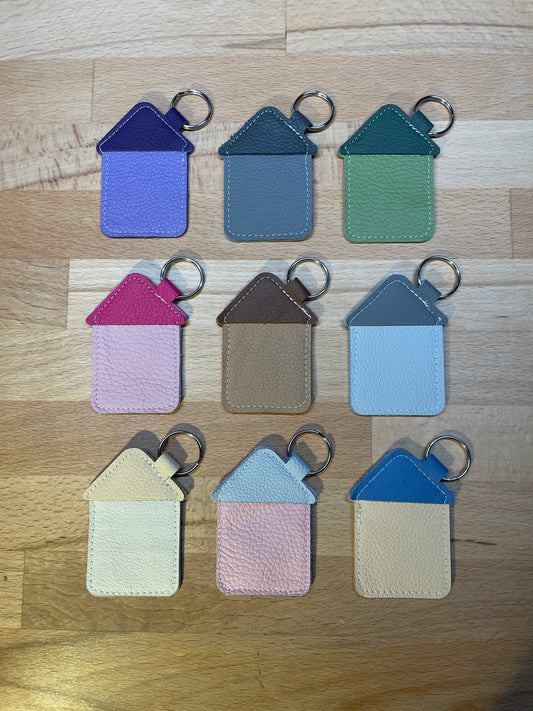 Schlüsselanhänger "Haus" -zum Selbergestalten-